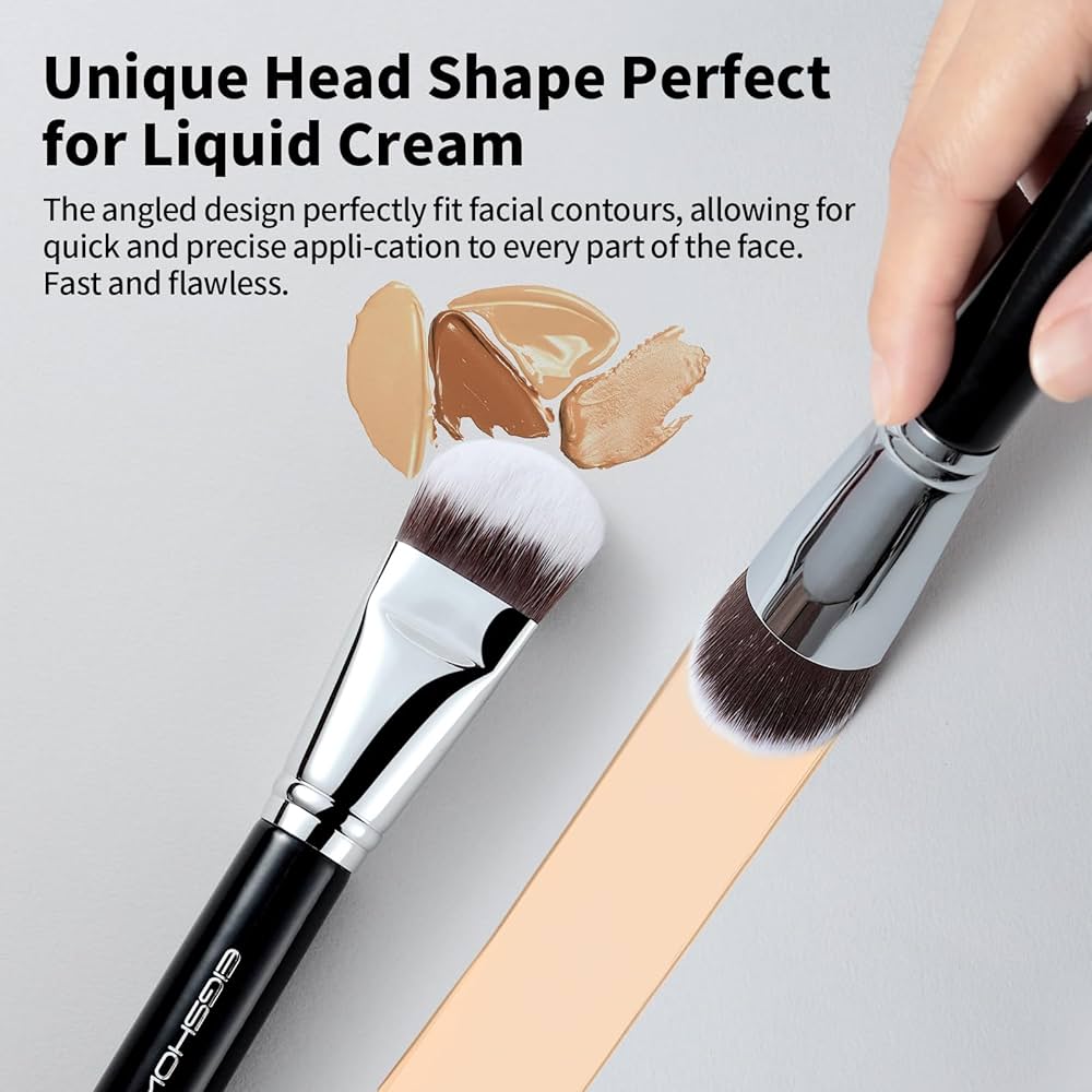 Amazon.com: Foundation Brush, EIGSHOW Pro Slanted Brushes